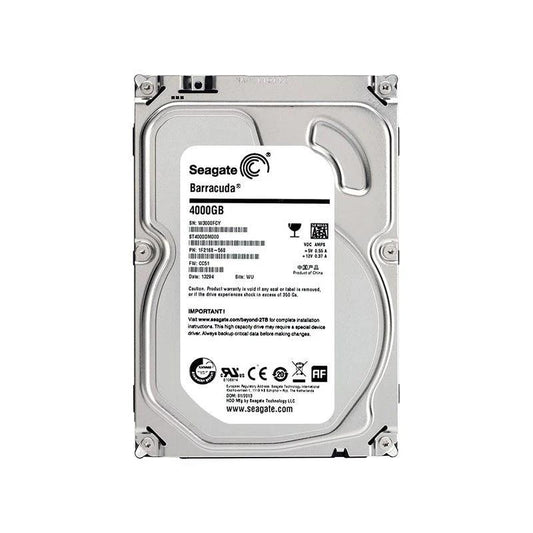 Seagate Desktop HDD ST4000DM000 4TB 64MB Cache SATA 6.0Gb/s 3.5' Internal Hard Drive